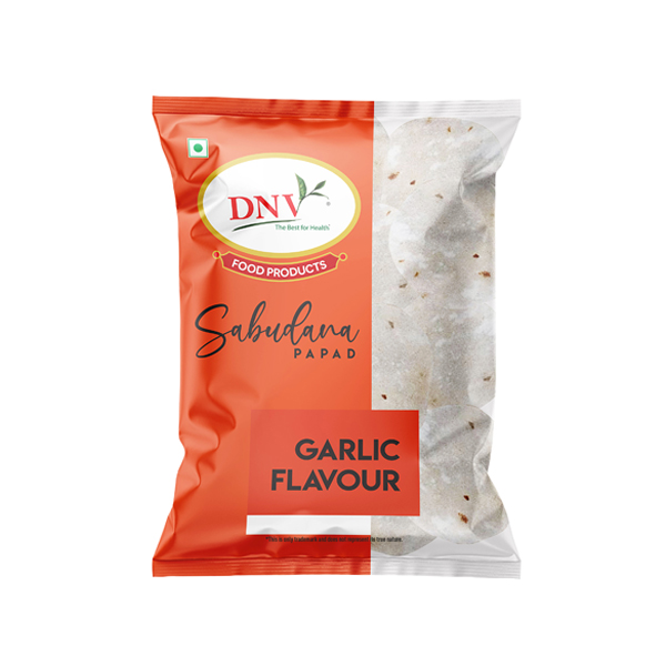 Garlic Sabudana Papad