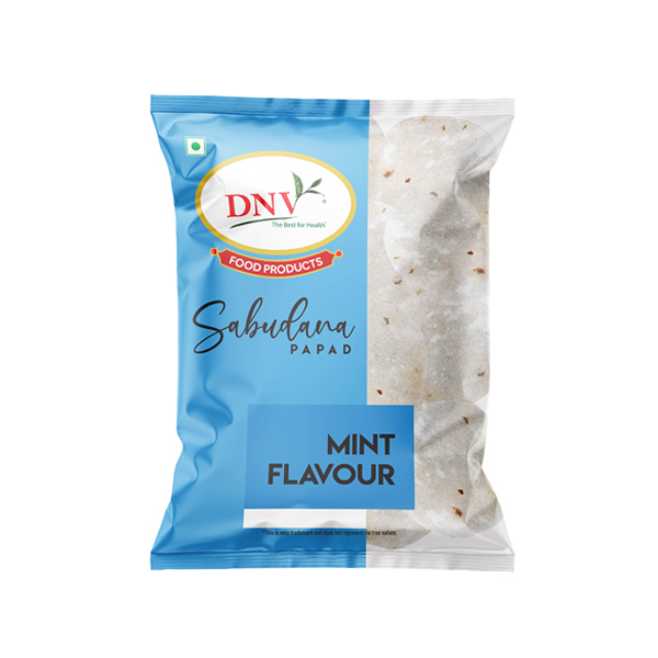 Mint Sabudana Papad