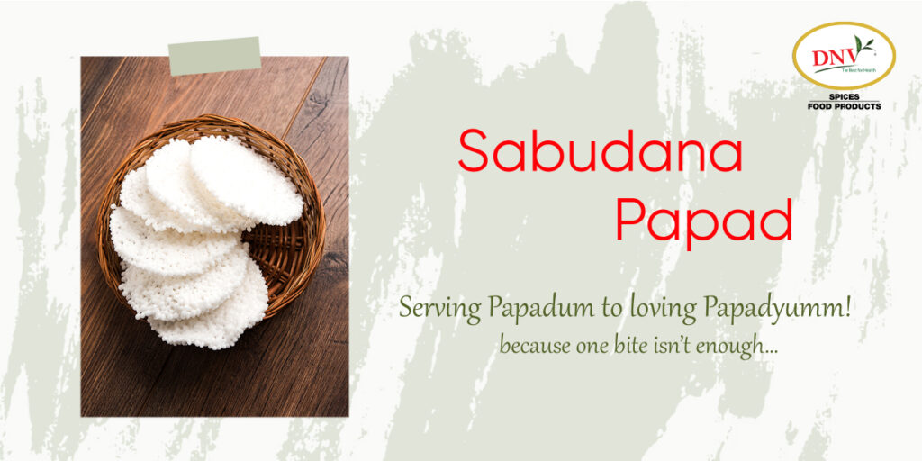 sabudana Papad