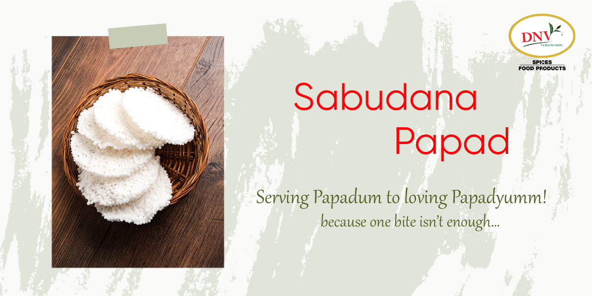 sabudana Papad