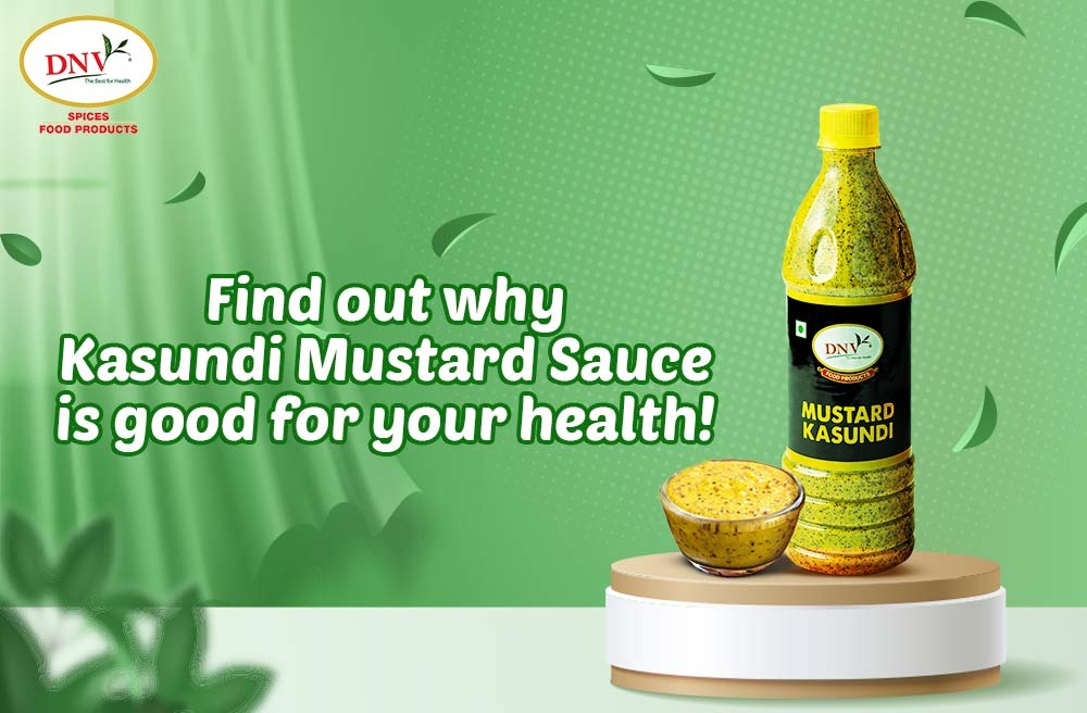 Kasundi Mustard Sauce is good for your health