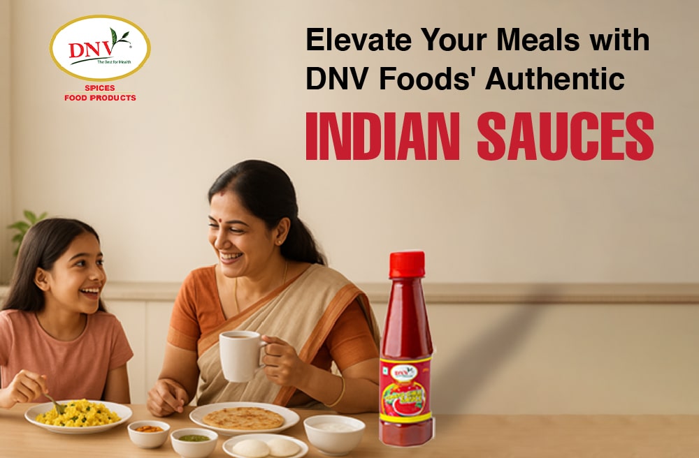 Authentic Indian sauces for meals