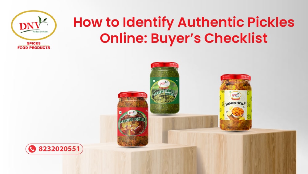 Authentic DNV Foods pickles for online buyers