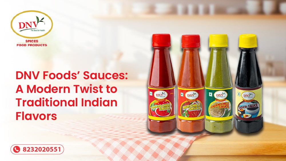 Indian sauces with a modern twist from DNV Foods