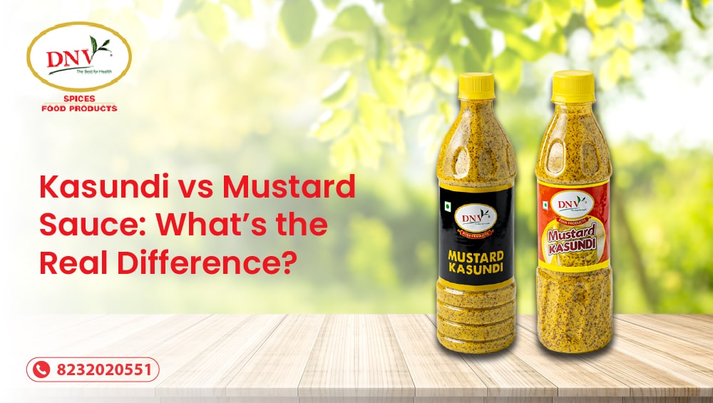 Kasundi and mustard sauce comparison by DNV Foods