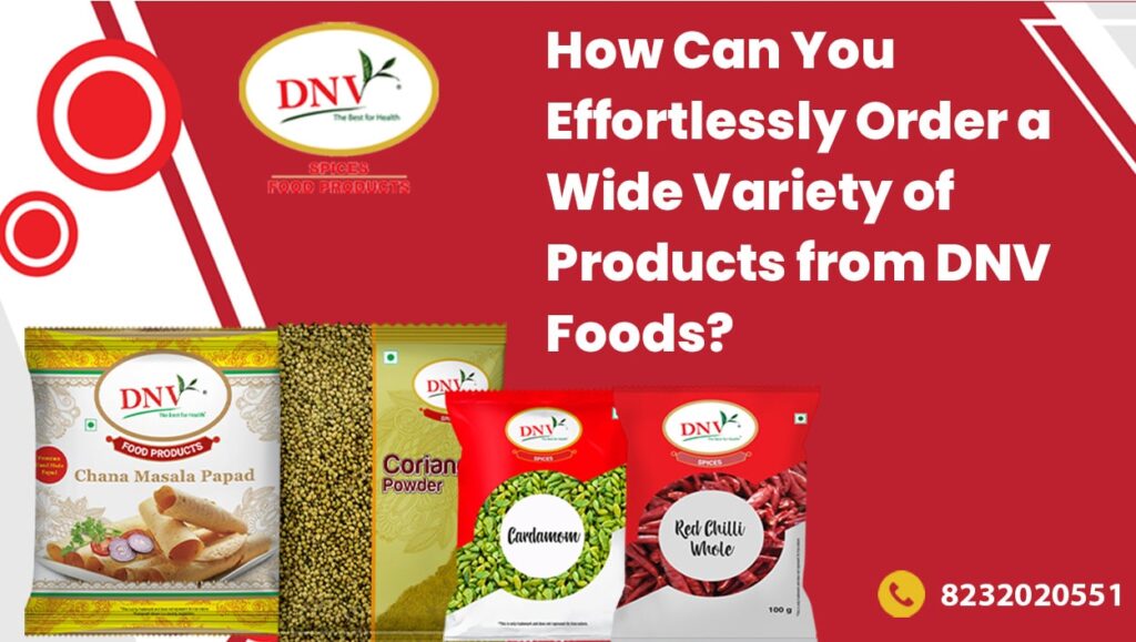 Order Authentic DNV Foods Products Online